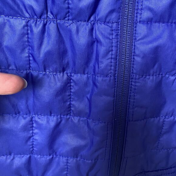 Patagonia Nano Puff Hoodie Womens M Cobalt Blue Primaloft Insulated Jacket 84227 - Picture 5 of 12
